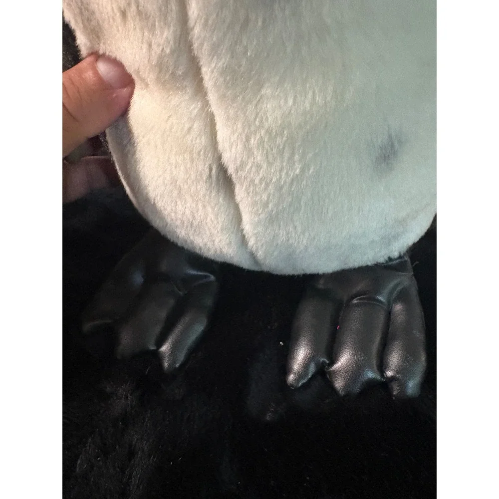 Adventure Newport Aquariums African Penguin Plush Stuffed Animal Black White 12